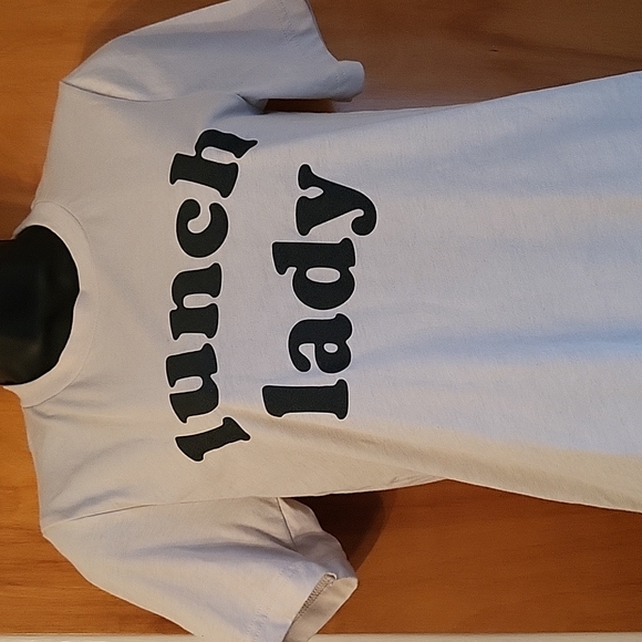 Womens Short Sleeve "Lunch Lady" T-shirt - Picture 2 of 3